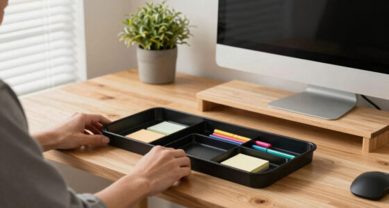 Desk Organizer Systems: Trays, Risers, and Drawer Inserts