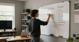 Desk Whiteboards for Daily Priorities: A Simple System
