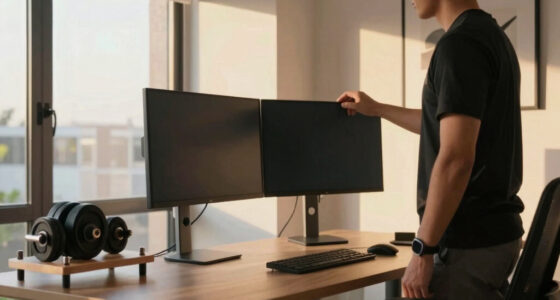 Dual-Monitor Standing Desk Setups: Layout and Weight Planning