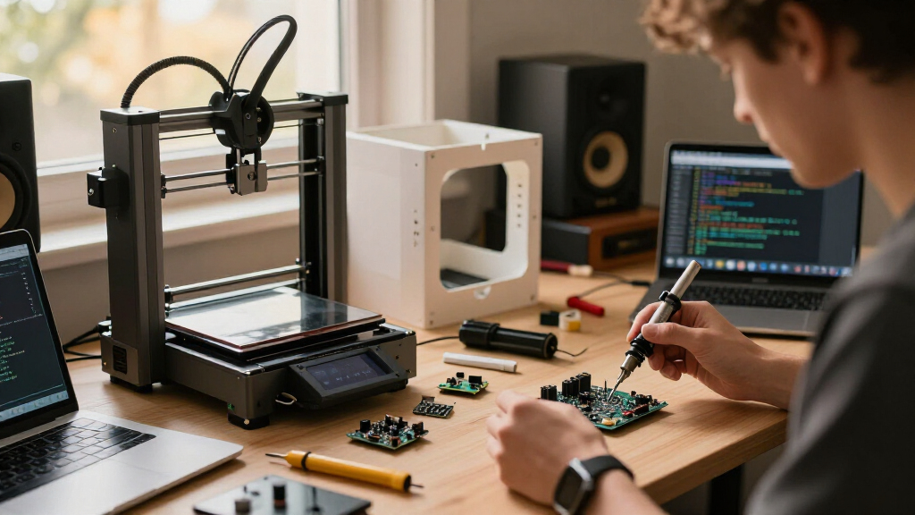 I Learned PCB Design, 3D Printing And C Just To Listen To Music