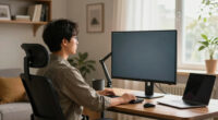 Monitor Height and Distance: The Eye-Level Rule Explained