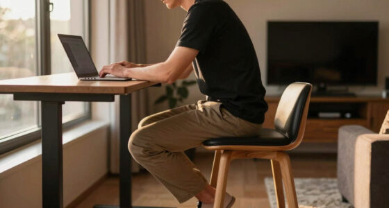 Standing Desk Stools: Perching Posture Done Right