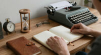The Analog Desk: Hourglasses, Notebooks, and Screen-Free Tools