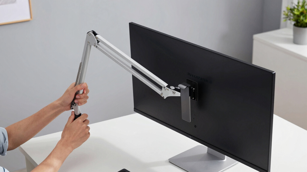 Why a Monitor Arm Transforms a Cramped Desk