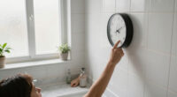 I Moved A Clock To My Bathroom, And It Changed My Morning Routine Forever