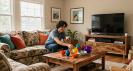 This Living Room Was Beige On Beige On Beige — Then They Built This