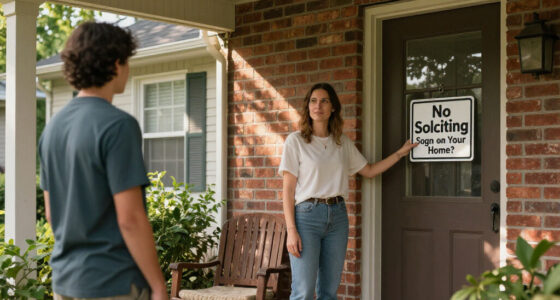 Can Solicitors Ignore A “No Soliciting” Sign On Your Home?