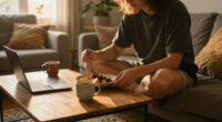 I Ate Meals At My Coffee Table For Years, Until I Found Article’s New Small-Space Dining Table