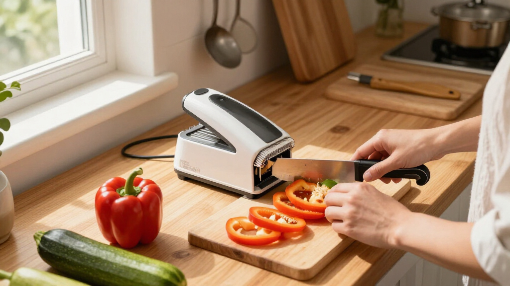 Mueller The Real Original Pro Vegetable Chopper & Mandoline Slicer, 10-In-1 | Since 2013, 8 Blade Food Veggie Chopper, Onion Vegetable Cutte