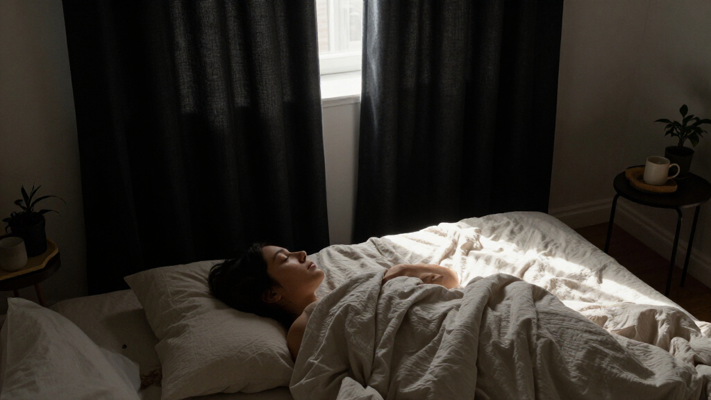 These Blackout Curtains Block So Much Light, I Sleep Past Sunrise