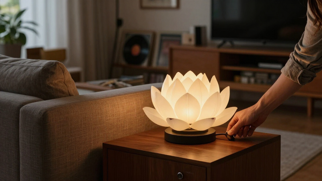 Gubi Revives Carlo Nason’s Cult-Favorite Lotus Table Lamp