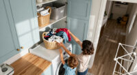 I Designed A Tiny Laundry Room For My Family Of 4 – These Clever Storage Ideas Keep It Clutter-free