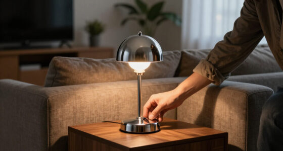 This Chrome Rechargeable Table Lamp Looks So Good, You’d Never Believe It Was From Morrisons – I Can’t Believe It’s Only £8